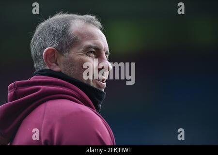 Huddersfield, England -2. Mai 2021 -Ian Watson Cheftrainer von Huddersfield Giants vor der Rugby League Betfred Super League Huddersfield Giants vs Leeds Rhinos im John Smith's Stadium, Huddersfield, Großbritannien Credit: Dean Williams/Alamy Live News Stockfoto