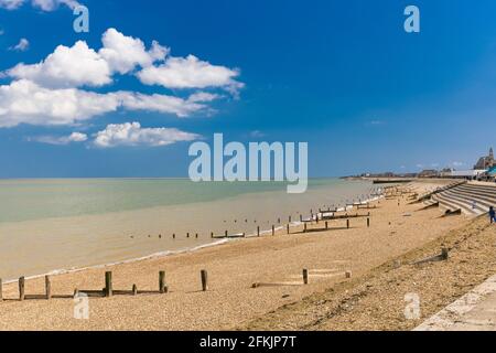 Isle of Sheppey - Insel vor der Nordküste von Kent, England Stockfoto