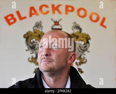 BLACKPOOL MANAGER IAN HOLLOWAY 28/4/2010. BILD DAVID ASHDOWN Stockfoto