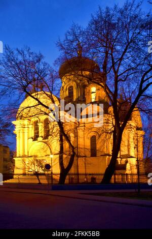 Polen, Warschau, Prag, orthodoxe Kirche, woiwodschaft Masowien. Stockfoto