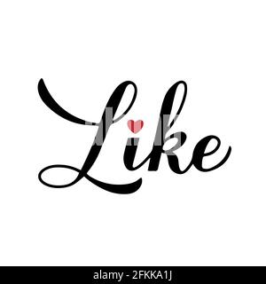 Wie Kalligraphie Hand Schriftzug isoliert auf weiß. Vektorvorlage für Blog, Social-Media-Geschichte, Website-Banner, Typografie-Poster, mobile Anwendung Stock Vektor