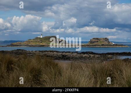 Edinburgh, Midlothian, Großbritannien. 2/5/2021 Yellowcraig Beach, East Lothian. Stockfoto