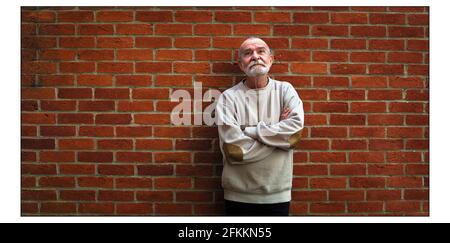 Athol Fugard...... Südafrikanischer Dramatiker in London.pic David Sandison 15/3/2002 Stockfoto