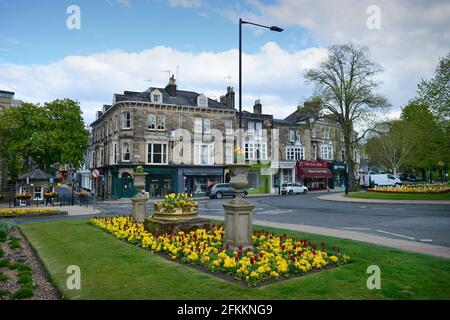 Montpellier Quarter Harrogate Yorkshire England Stockfoto