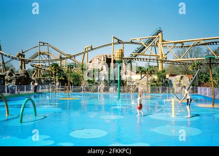 Paultons Park, Ower, Romesy, Hampshire, England, Vereinigtes Königreich. Stockfoto