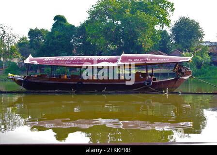 Kreuzfahrt auf dem Pang River, Chiang Mai, Thailand, Asien Stockfoto