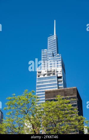 One Vanderbilt ist ein Supertall, wie man es von der Park Avenue in Murry Hill, NYC, USA, sieht Stockfoto