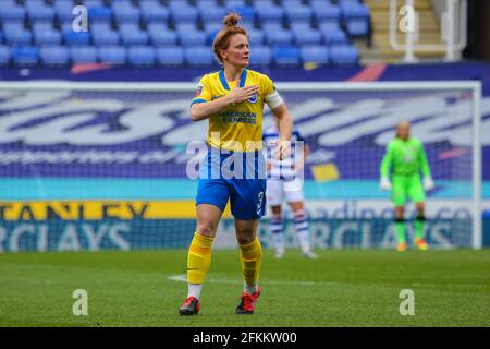Reading, Großbritannien. Dezember 2019. Felicity Gibbons (Brighton 3) während des Barclays FA Womens Super League Spiels zwischen Reading und Brighton & Hove Albion im Madejski Stadium in Reading. Kredit: SPP Sport Pressefoto. /Alamy Live News Stockfoto