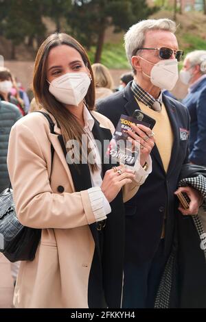 2. Mai 2021, Madrid, Madrid, Spanien: Gloria Camila, Jose Ortega Cano nimmt am 2. Mai 2021 am traditionellen Stierkampf Charity Festival 2 in Las Ventas in Madrid, Spanien Teil. Nach eineinhalb Jahren ohne Stierkampf-Festivals aufgrund von COVID 19 wird dieser erste Stierkampf-Lauf eine Kapazitätsbeschränkung auf maximal 40 % und eine Obergrenze von 6,000 Personen haben. (Bild: © Jack Abuin/ZUMA Wire) Stockfoto