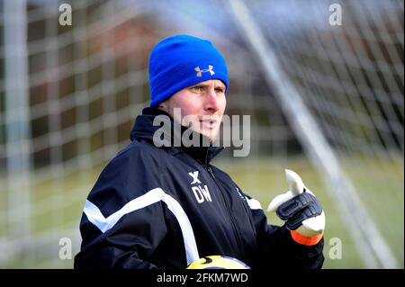 DAVE WATSON TORWARTTRAINER IN BIRMINGHAM CITY. BILD DAVID ASHDOWN Stockfoto