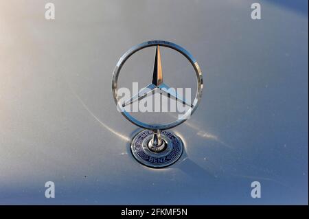 Logo von Daimler Mercedes Benz Stockfoto