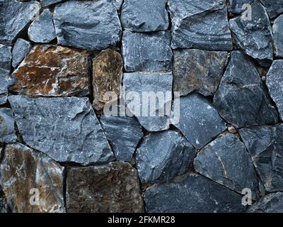 Alte Steinmauer Textur Hintergrund Stockfoto