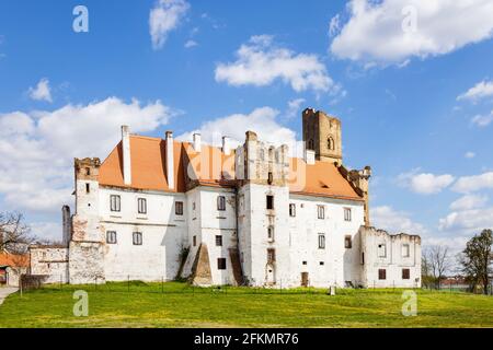 zamek, Breclav, Jizni Morava, Ceska republika / Burg, Breclav-Stadt, Südmähren, Tschechische republik Stockfoto