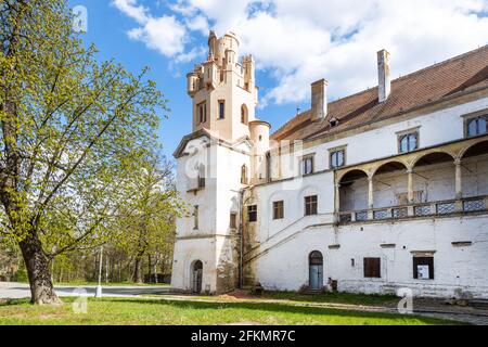 zamek, Breclav, Jizni Morava, Ceska republika / Burg, Breclav-Stadt, Südmähren, Tschechische republik Stockfoto