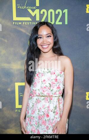 Hollywood, USA. Mai 2021. Deanna Pak nimmt am 2. Mai 2021 an der Abschlussnacht des Micheaux Film Festivals im TLC Chinese Theatre, Hollywood, CA Teil.Quelle: Eugene Powers/Alamy Live News Stockfoto