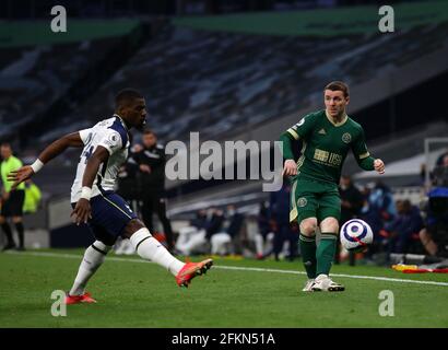 London, England, 2. Mai 2021. John Fleck von Sheffield Utd während des Spiels der Premier League im Tottenham Hotspur Stadium, London. Bildnachweis sollte lauten: David Klein / Sportimage Kredit: Sportimage/Alamy Live News Stockfoto