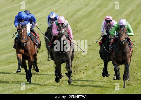 Aktenfoto vom 20-04-2021 von William Buick auf der Fahrt mit Wirko (links). Ausgabedatum: Montag, 3. Mai 2021. Stockfoto