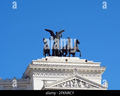 Complesso del Vittoriano in Rom, Italien Stockfoto