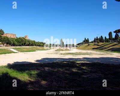 Circus - das alte Hippodrom, Rom, Italien Stockfoto