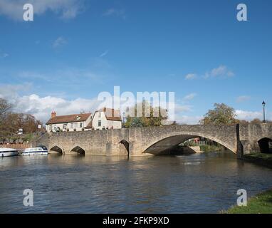 Burford Bridge in Abingdon - an der Themse, Oxfordshire Stockfoto