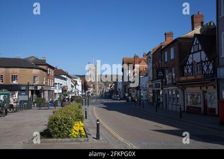 Das Zentrum von Henley an der Themse in Oxfordshire in der VEREINIGTES KÖNIGREICH Stockfoto