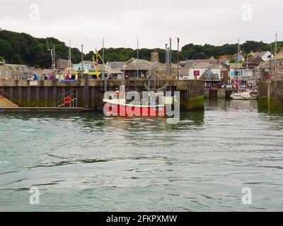 Padstow Hafen Stockfoto