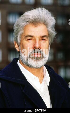 Klaus Hasselmann, deutscher Klimaforscher, Ozeanologe und Meteorologe, in Hamburg, Deutschland 1990. Stockfoto