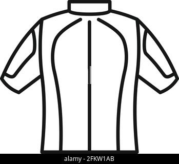 Fallschirmspringen Kleidung Symbol, skizzieren Stil Stock Vektor