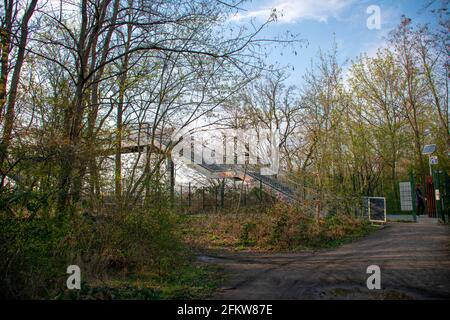 Landschaft im Naturpark Schoneberger Sudgelande in Schoneberg Berlin Stockfoto