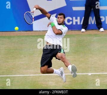 Finale Andy Murray schlägt Jo-Wilfried Tsonga . 13/6/2011. BILD DAVID ASHDOWN Stockfoto