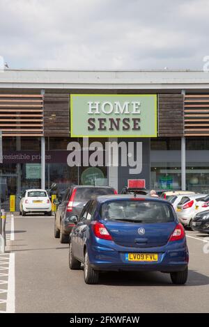 Fountains Retail Park, Tunbridge Wells Stockfoto