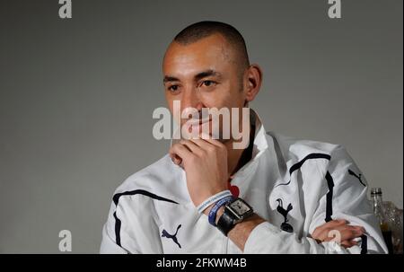 Heurelho Gomes Spures und brasilianische Torhüter. 4/11/2010. BILD DAVID ASHDOWN Stockfoto