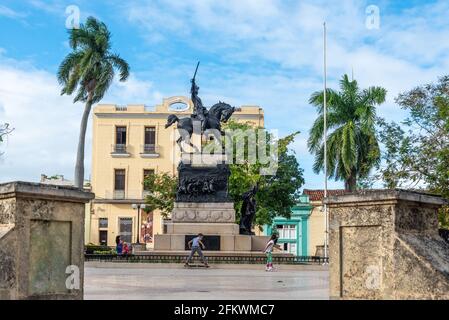 Ignacio Agramonte Park in Camaguey, Kuba Stockfoto