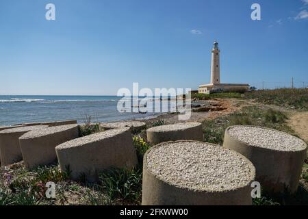 Torretta Granicola Sicilia Stockfoto