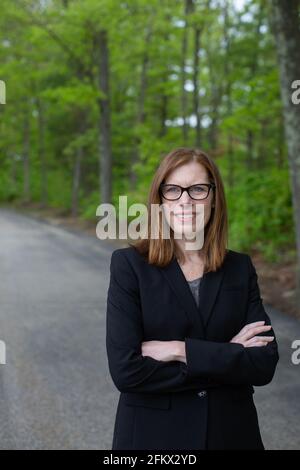 Christine Riley Miller ist Executive Director, Responsible Business & Sustainability bei BeiGene, Stockfoto