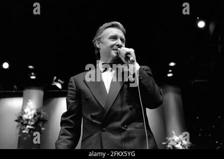 Peter Alexander Pop Singer, Archivbild Mai 1991 Stockfoto