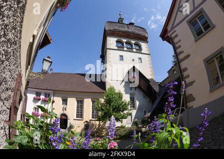 Martinsturm, Wahrzeichen Von Bregenz, Vorarlberg, Österreich Stockfoto