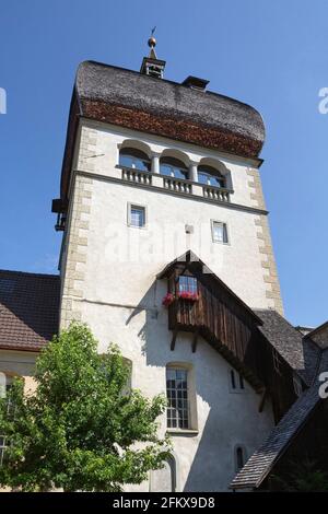 Martinsturm, Wahrzeichen Von Bregenz, Vorarlberg, Österreich Stockfoto