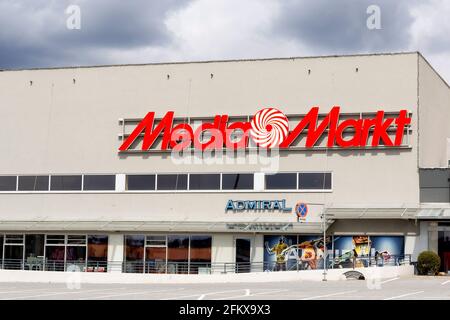 MediaMarkt Filiale Stockfoto