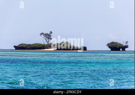 Wasini Island und Kisite-Mpunguti Marine National Park, Kenta, Afrika Stockfoto
