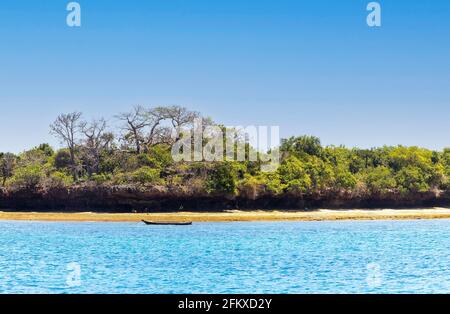 Wasini Island und Kisite-Mpunguti Marine National Park, Kenta, Afrika Stockfoto