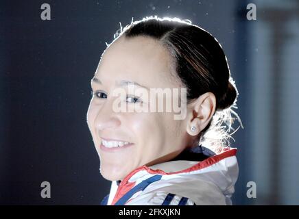 JESSICA ENNIS SIEBENKÄMPFER 6/2/2008. BILD DAVID ASHDOWN Stockfoto