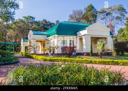 Schmetterlingsmuseum im Nationalen Kandawgyi Botanischen Garten in Pyin Oo Lwin, Myanmar Stockfoto