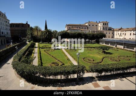 Italien, Rom, Palazzo Barberini, Gärten Stockfoto