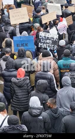Black Lives Matter - BLM Protest in Coventry UK, 7. Juni 2020 Stockfoto