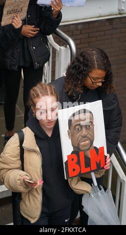 Black Lives Matter - BLM Protest in Coventry UK, 7. Juni 2020 Stockfoto