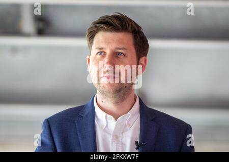 Alex Tunbridge, CEO von Cambridge United Stockfoto