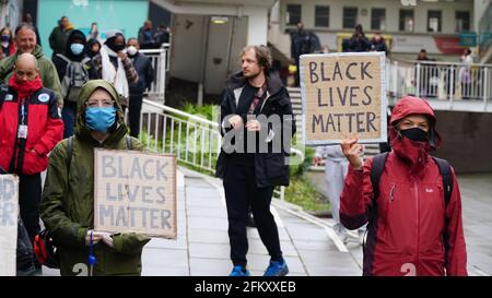 Black Lives Matter - BLM Protest in Coventry UK, 7. Juni 2020 Stockfoto