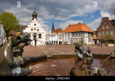 Lingen, Emsland, Deutschland Stockfoto