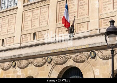 Sainte-Genevieve Bibliothek in Paris. Stockfoto